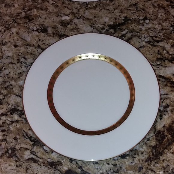 1119 Set of 2 Castleto Golden Classic Salad Plates - Picture 6 of 9